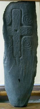 8th/9th century Pictish Stone in the Vestibule