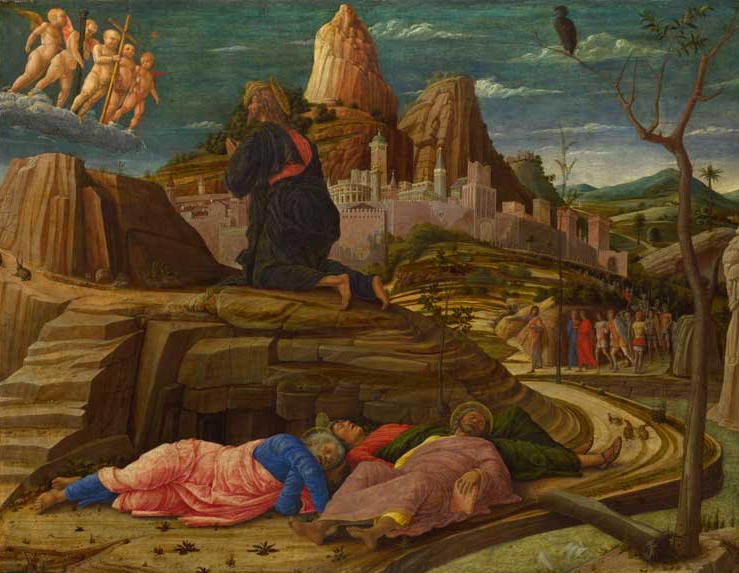 The Agony In The Garden By Andrea Mantegna