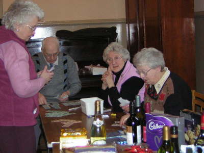 The raffle ticket table is always one of the busiest! [image by J. O'Brien]