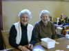 Janey MacFarlane & Dorothy Lindsay take care of the main raffle