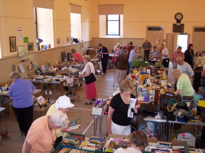 This year seedlings were bought - 40% of the price went to Oxfam.