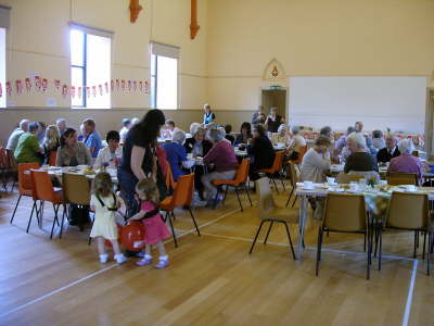 The three Alyth churches held a joint Christian Aid Afternoon Tea on 11th May 2008, raising nearly 300.