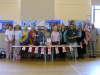 L-R: Elasaidh Mollison, Morag Thomson, Pam Thom, Janey MacFarlane, Margaret Aitchison, Dorothy Lindsay, Anne-Marie White, Agnes Kettles, Margaret Gillison, Sean & Moira Topen-Cooper, Rev. Sheila Kirk, Dick Poor