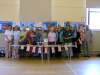 L-R: Elasaidh Mollison, Morag Thomson, Pam Thom, Janey MacFarlane, Margaret Aitchison, Dorothy Lindsay, Anne-Marie White, Agnes Kettles, Margaret Gillison, Sean & Moira Topen-Cooper, Rev. Sheila Kirk, Dick Poor