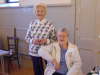 Moira Ferguson & Eileen Colley who helped at the Plant & Produce Stall, and the door respectively.