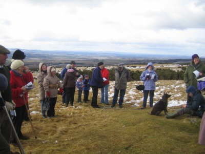 Easter 2008 Alyth Hill Service 9am