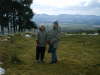 Janet & Annie Robertson on the descent.