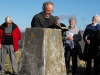 Session Clerk David Brough conducted the act of worship at Alyth Hill summit.