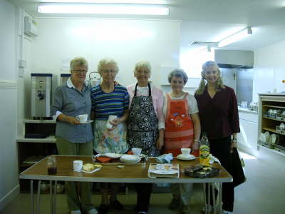 The kitchen ladies