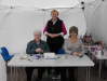 Raffle Stall holders, Elma Mitchell, May Robertson, Fiona Young